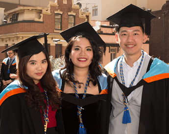 University Impact Alumni |  Three university graduates | THINK Education
