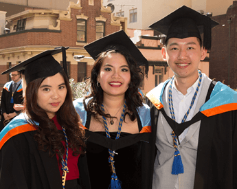 University Impact Alumni | Three university graduates | THINK Education