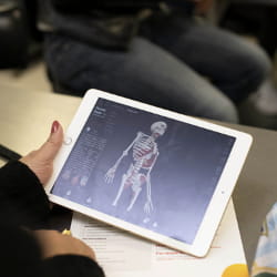 Think Education Events | Open Day | Nursing simulation iPad