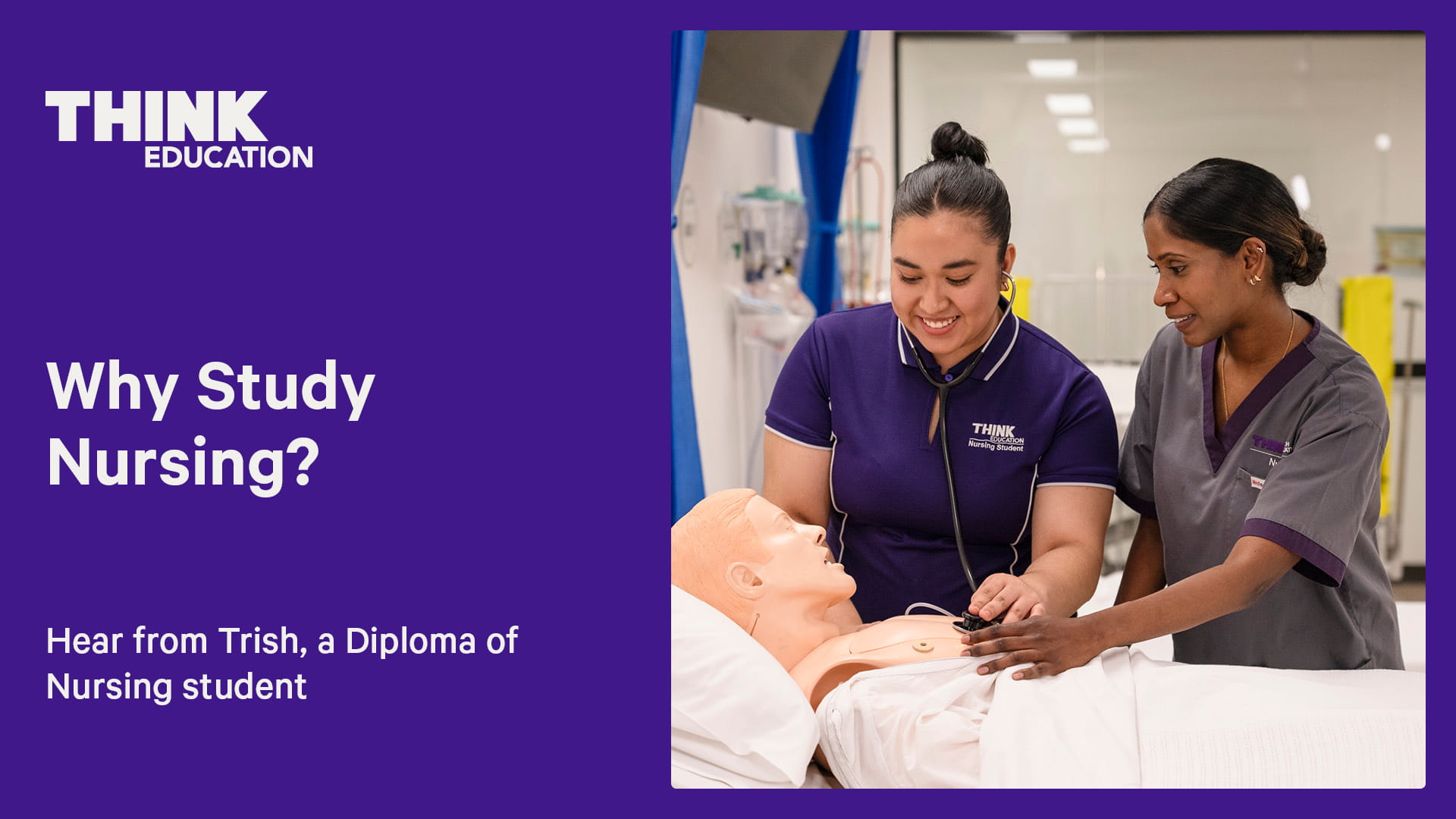 Diploma of Nursing Student Testimonial | Think Education